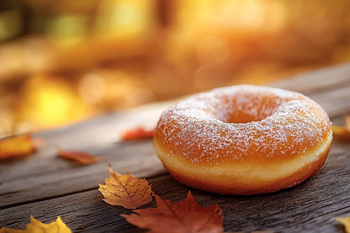 Pumpkin spice donut recipe a fall treat.